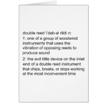 Double Reed Definition