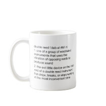 Double Reed Definition Coffee Mug