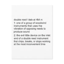Double Reed Definition