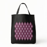 Double Retro Diamond Pattern (Pink) bags