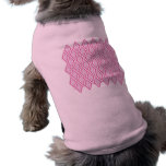 Double Retro Diamond Pattern (Pink) pet clothing