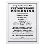 Double-sided TP Warning flyers
