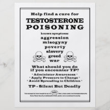 Double-sided TP Warning Personalised Flyer