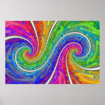 Double Spiral Print