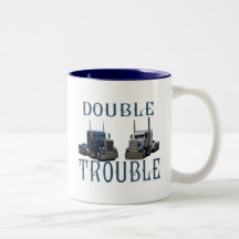 Double Trouble Coffee Mugs