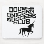 Double Unicorn Success Club Mousepad