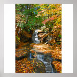 Double Waterfalls Poster/Print