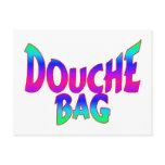 Douche Bag Postcard