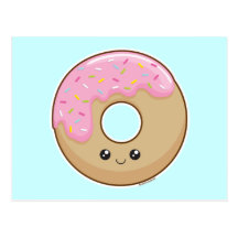 Doughnut Post Card