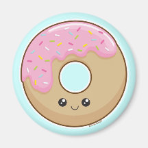 Doughnut Refrigerator Magnet