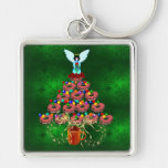 Doughnut Tree Keychain