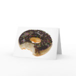Doughnut with a bite off