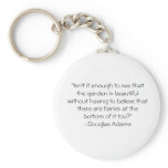 Douglas Adams Keychain