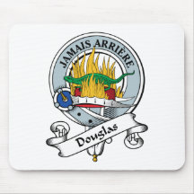 Douglas Clan Badge Mouse Mats
