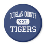 Douglas County - Tigers - High - Douglasville Refrigerator Magnet