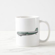 Douglas DC-3 Ozark Airlines Coffee Mugs