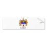 DOUGLAS FAMILY CREST -  DOUGLAS COAT OF ARMS BUMPER STICKERS