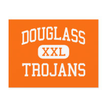 Douglass - Trojans - High - Oklahoma City Oklahoma Postcard