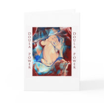 Doula Power Greeting Card