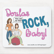 Doulas Rock! Gifts Mouse Pads