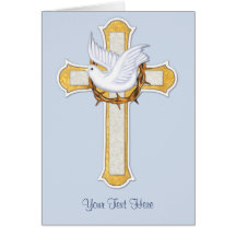 Dove and Cross Cards