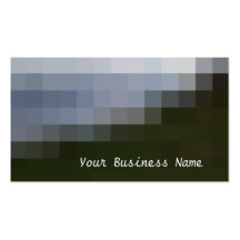 Dove Grey, Slate, Black Abstract Business Card