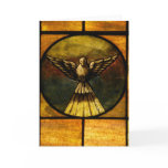 Dove in stained glass cards