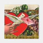 Dove Messenger Valentine Magnet