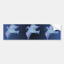 Dove of Peace Bumper Sticker