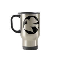 Dove of Peace Sign Coffee Mugs