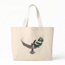 Dove-olivebranch Tote Bag