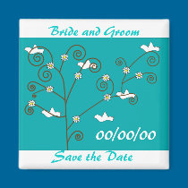 Dove Save the Date Magnet magnets