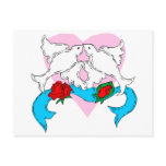Dove Wedding Decoration postcards