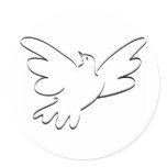 Dove with Outstretched Wings