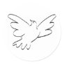 Dove with Outstretched Wings