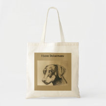Doverman Tote Bag