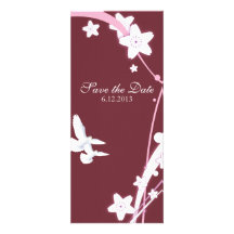 Doves & Flowers Custom Invite