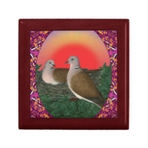 Doves Framed Gift Boxes
