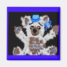 Dovi Bear 2  Magnet
