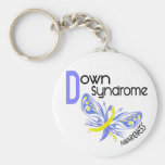Down Syndrome BUTTERFLY 3.1 Key Chain