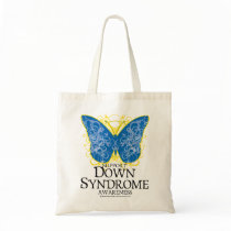 Down Syndrome Butterfly Tote Bag