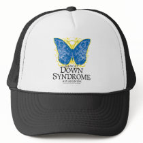 Down Syndrome Butterfly Trucker Hats