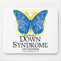 Down Syndrome Butterfly Mousepad