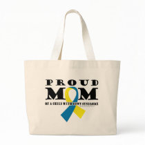 Down Syndrome Proud Mum Canvas Bags
