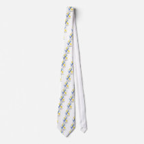 Down Syndrome Ribbon of Butterflies Neckties