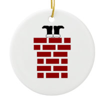 Down the Chimney Ornament ornaments