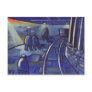 DOWN THE COAL MINE POSTCARD