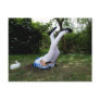 "Down the Rabbit Hole" postcard by Cyril Helnwein