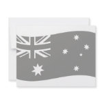 down under flag icon personalized invite