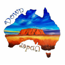 Down Under sculpture Photo Cutouts